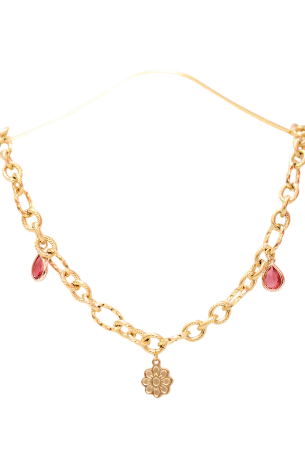 Collier éclat de grenade