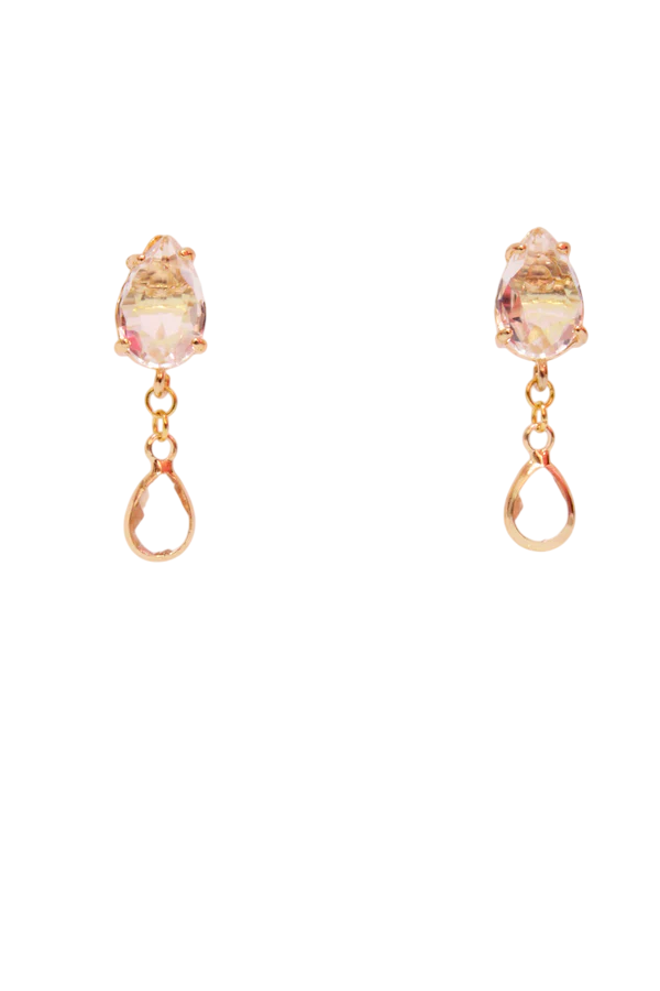 Boucles d’oreilles Elégance poudrée