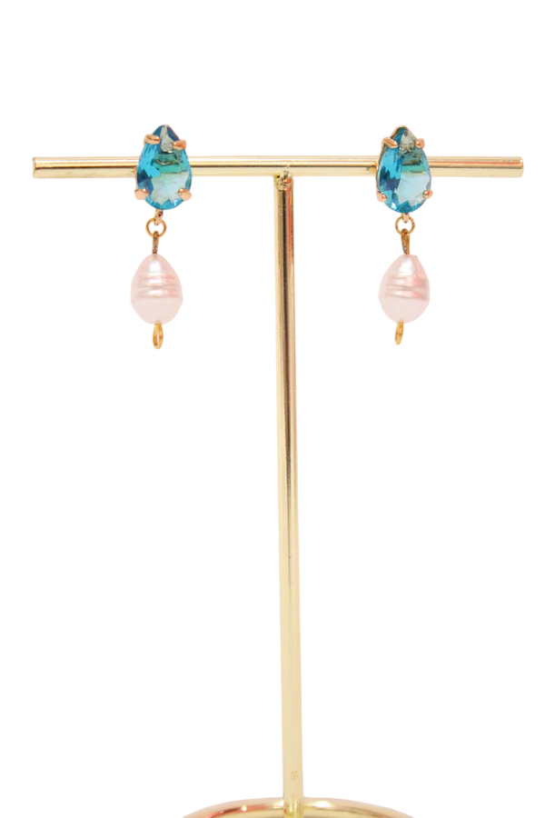Boucles d’oreilles Océan doré